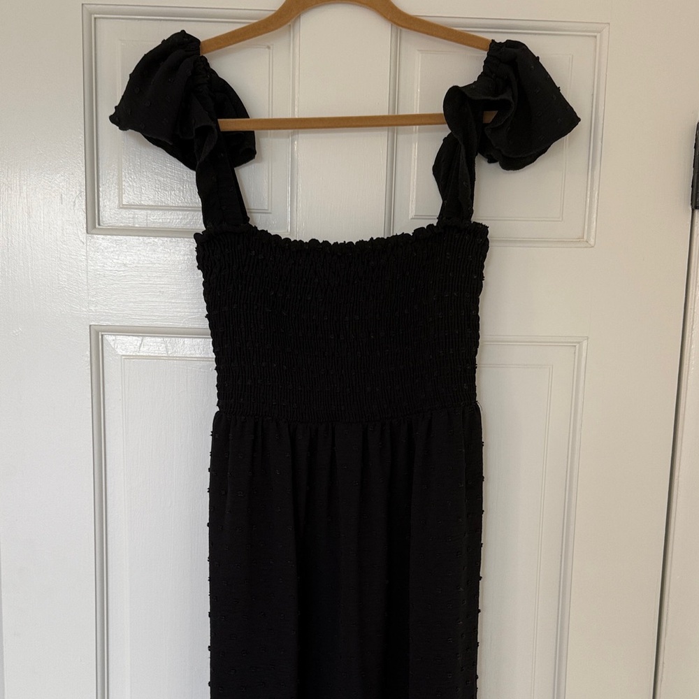 Veronica M Black Maxi Dress